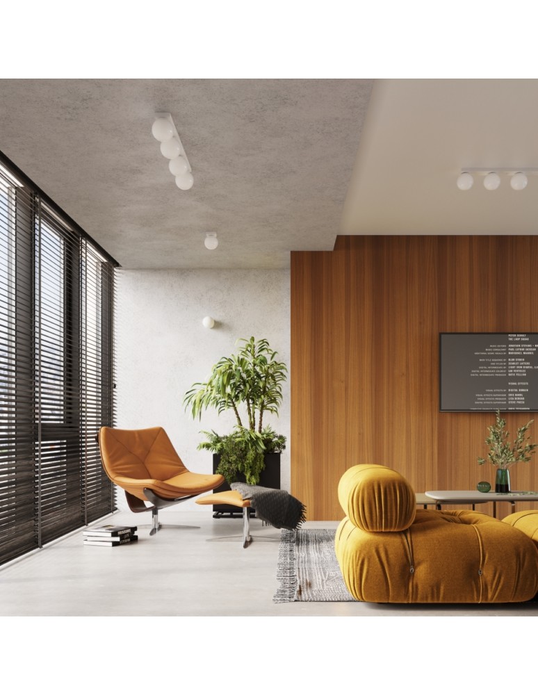 Wall lamps spheres - Sollux Wall lamp YOLI 1 white SL.1460 - product kolory-swiatla.pl 9