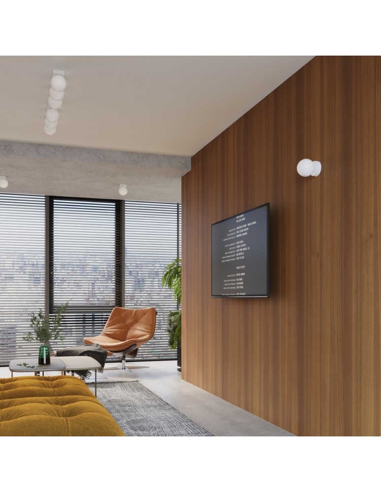 Wall lamps spheres - Sollux Wall lamp YOLI 1 white SL.1460 - product kolory-swiatla.pl 10