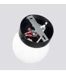 Wall lamps spheres - Sollux Wall lamp YOLI 1 black SL.1461 - product 4