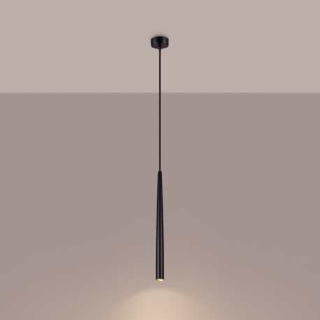 Sollux Lampa wisząca BLISS 1 czarna SL.1462