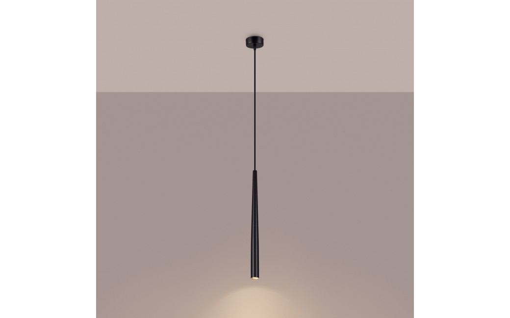 Sollux Lampa wisząca BLISS 1 czarna SL.1462