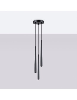 Sollux BLISS 3P pendant lamp black SL.1463 - product 2