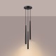Sollux Lampa wisząca BLISS 3P czarna SL.1463