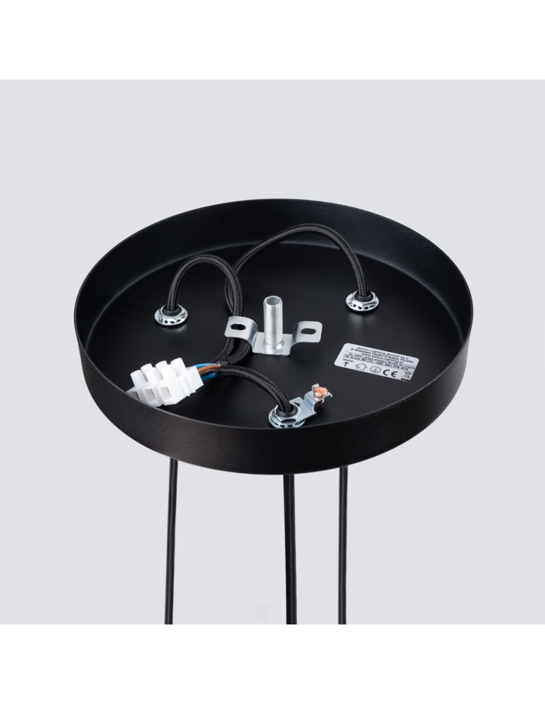 Pendant tube lamps - Sollux BLISS 3P pendant lamp black SL.1463 - product kolory-swiatla.pl 4