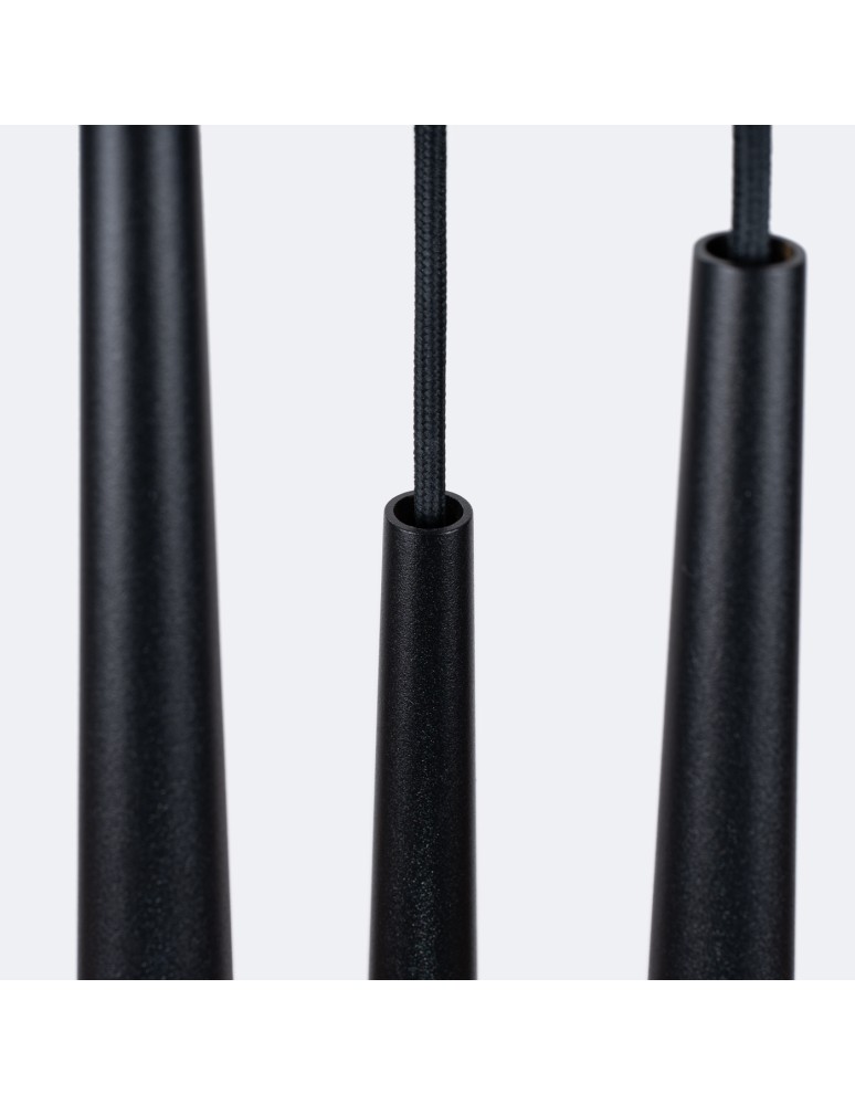 Pendant tube lamps - Sollux BLISS 3P pendant lamp black SL.1463 - product kolory-swiatla.pl 8