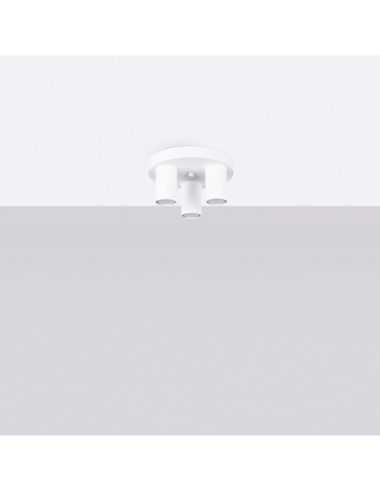 Modern ceiling lamps - Sollux Plafond LAGOS 3P white SL.1464 - product kolory-swiatla.pl 2