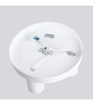 Modern ceiling lamps - Sollux Plafond LAGOS 3P white SL.1464 - product 4