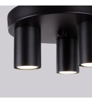 Modern ceiling lamps - Sollux Plafond LAGOS 3P black SL.1466 - product 7