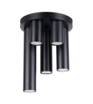 Modern ceiling lamps - Sollux Plafond LAGOS 5P black SL.1467 - product 1