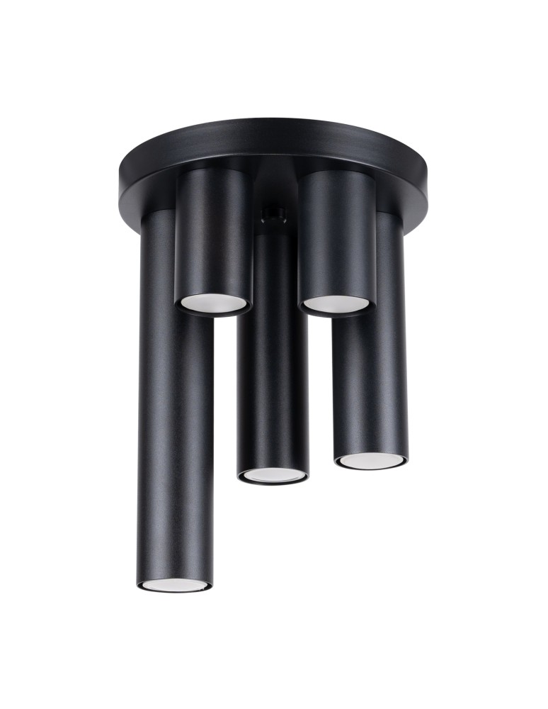 Modern ceiling lamps - Sollux Plafond LAGOS 5P black SL.1467 - product kolory-swiatla.pl 1