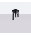 Modern ceiling lamps - Sollux Plafond LAGOS 5P black SL.1467 - product 2