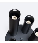 Modern ceiling lamps - Sollux Plafond LAGOS 5P black SL.1467 - product 4