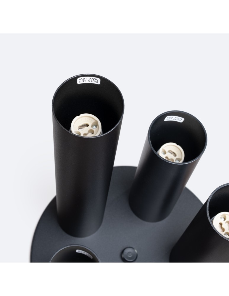 Modern ceiling lamps - Sollux Plafond LAGOS 5P black SL.1467 - product kolory-swiatla.pl 4