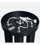 Modern ceiling lamps - Sollux Plafond LAGOS 5P black SL.1467 - product 5