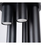 Modern ceiling lamps - Sollux Plafond LAGOS 5P black SL.1467 - product 7
