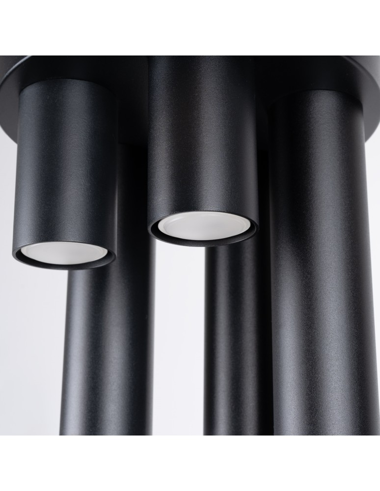 Modern ceiling lamps - Sollux Plafond LAGOS 5P black SL.1467 - product kolory-swiatla.pl 7
