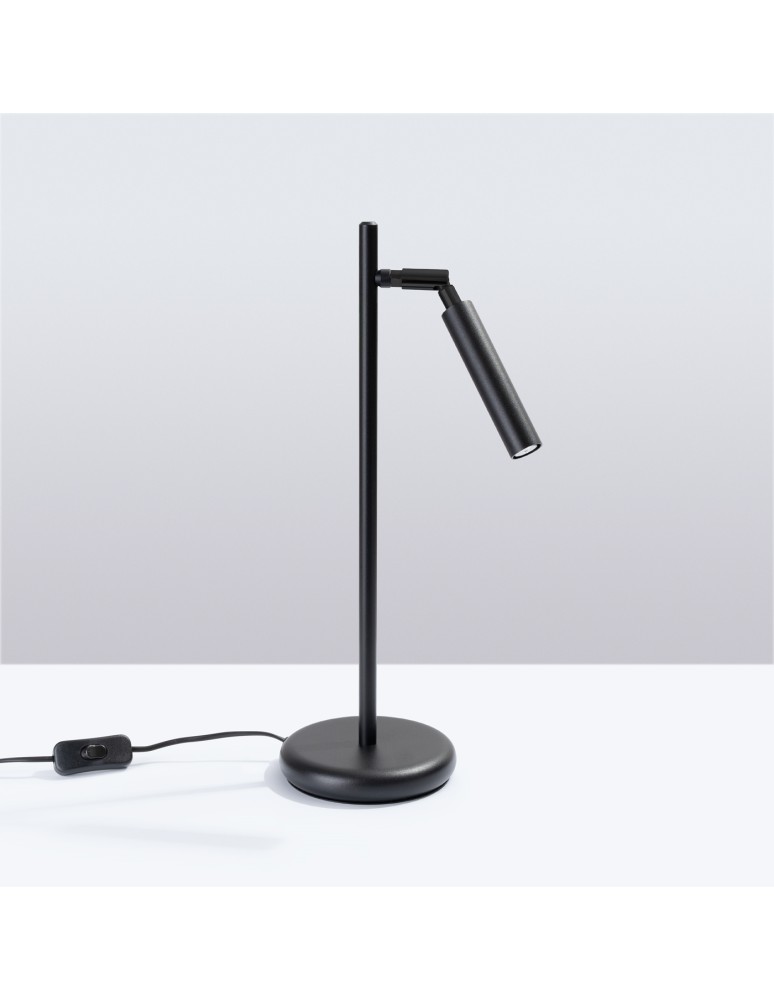 Desk lamps - Sollux PASTELO desk lamp black SL.1469 - product kolory-swiatla.pl 2