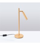 Sollux Lampa biurkowa PASTELO złota SL.1470