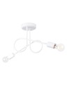 Sollux Chandelier LOOP 2 white SL.1471