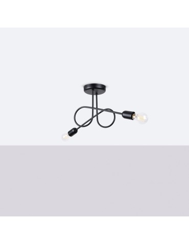 Sollux Chandelier LOOP 2 black SL.1472 - product 2