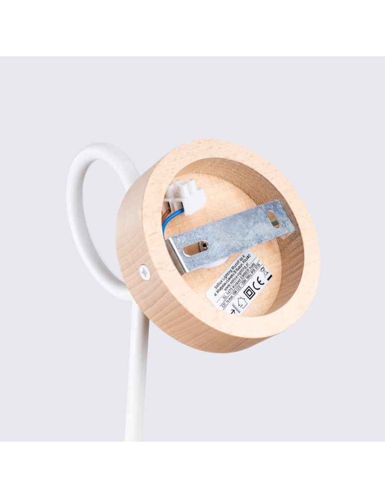 Loft wall lamps - industrial - Sollux Wall lamp EMBER white SL.1473 - product kolory-swiatla.pl 4