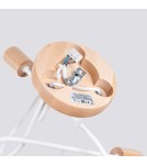 Loft ceiling lamps - industrial - Sollux Chandelier EMBER 3 white SL.1474 - product 4