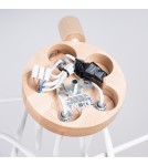 Loft ceiling lamps - industrial - Sollux Chandelier EMBER 5 white SL.1475 - product 4