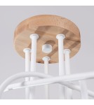 Loft ceiling lamps - industrial - Sollux Chandelier EMBER 5 white SL.1475 - product 6