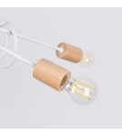 Loft ceiling lamps - industrial - Sollux Chandelier EMBER 5 white SL.1475 - product 8