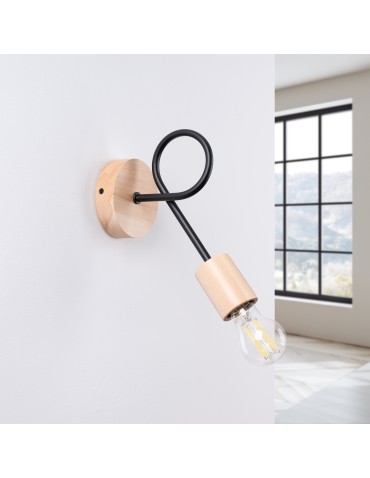 Sollux Kinkiet EMBER czarny SL.1476 - produkt 2