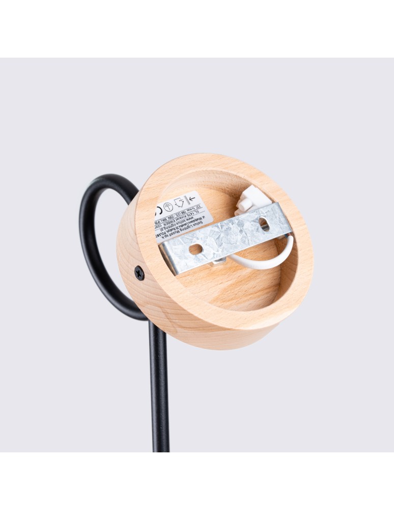 Loft wall lamps - industrial - Sollux Wall lamp EMBER black SL.1476 - product kolory-swiatla.pl 4