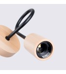 Loft wall lamps - industrial - Sollux Wall lamp EMBER black SL.1476 - product 5