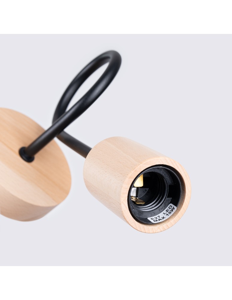 Sollux Kinkiet EMBER czarny SL.1476