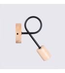 Loft wall lamps - industrial - Sollux Wall lamp EMBER black SL.1476 - product 6