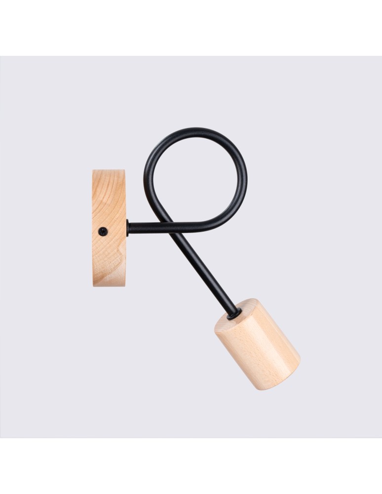 Loft wall lamps - industrial - Sollux Wall lamp EMBER black SL.1476 - product kolory-swiatla.pl 6