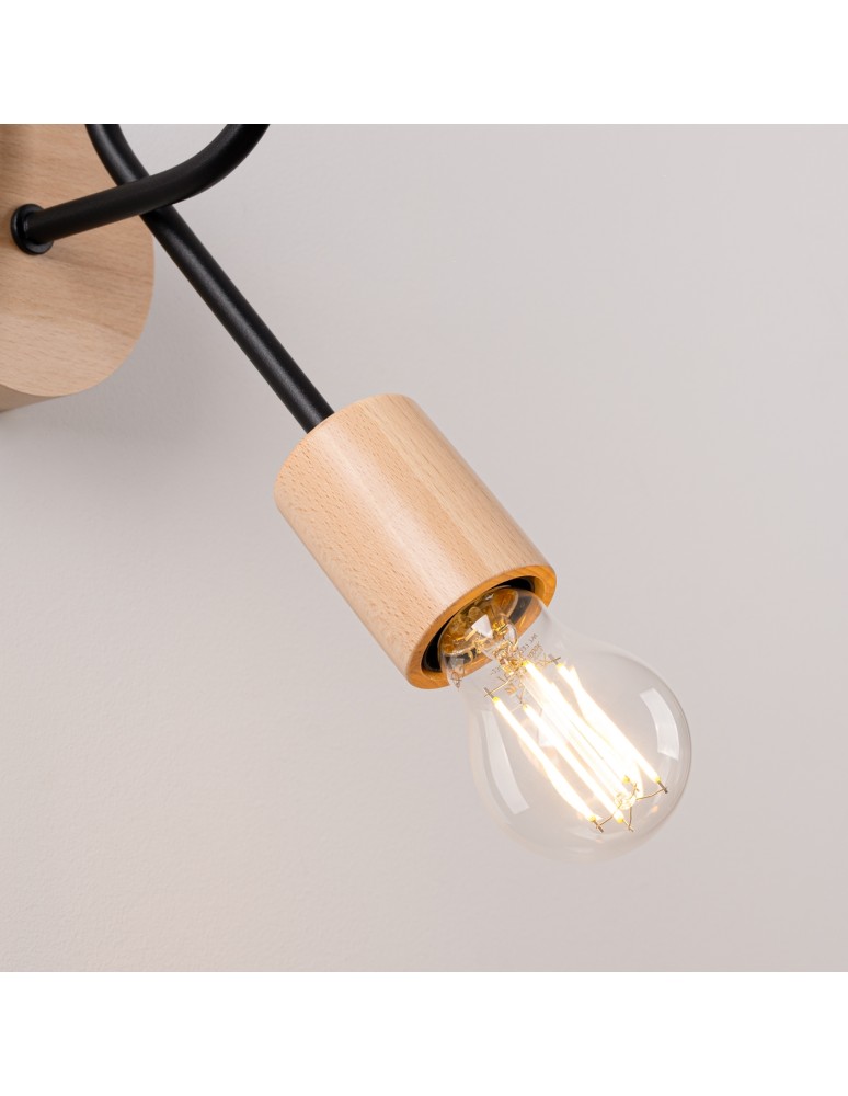 Loft wall lamps - industrial - Sollux Wall lamp EMBER black SL.1476 - product kolory-swiatla.pl 7