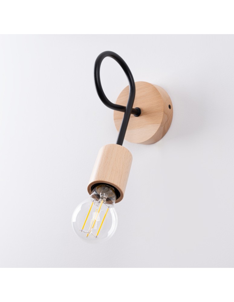 Loft wall lamps - industrial - Sollux Wall lamp EMBER black SL.1476 - product kolory-swiatla.pl 8