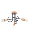 Sollux Chandelier EMBER 3 black SL.1477