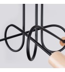 Loft ceiling lamps - industrial - Sollux Chandelier EMBER 3 black SL.1477 - product 9