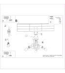 Loft ceiling lamps - industrial - Sollux Chandelier EMBER 5 black SL.1478 - product 11