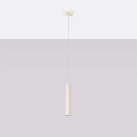 Sollux Lampa wisząca LAGOS 1 beżowa SL.1479