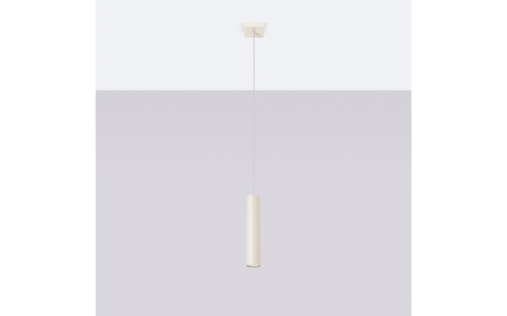 Sollux Lampa wisząca LAGOS 1 beżowa SL.1479