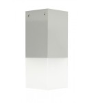 Outdoor ceiling lamps - SU-MA CUBE 1x20W E27 230V Silver CB-S AL Plafond. - product 1