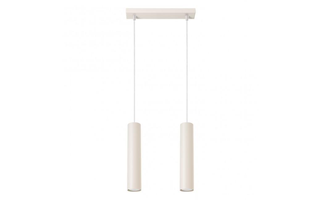 Sollux Lampa wisząca LAGOS 2 beżowa SL.1480