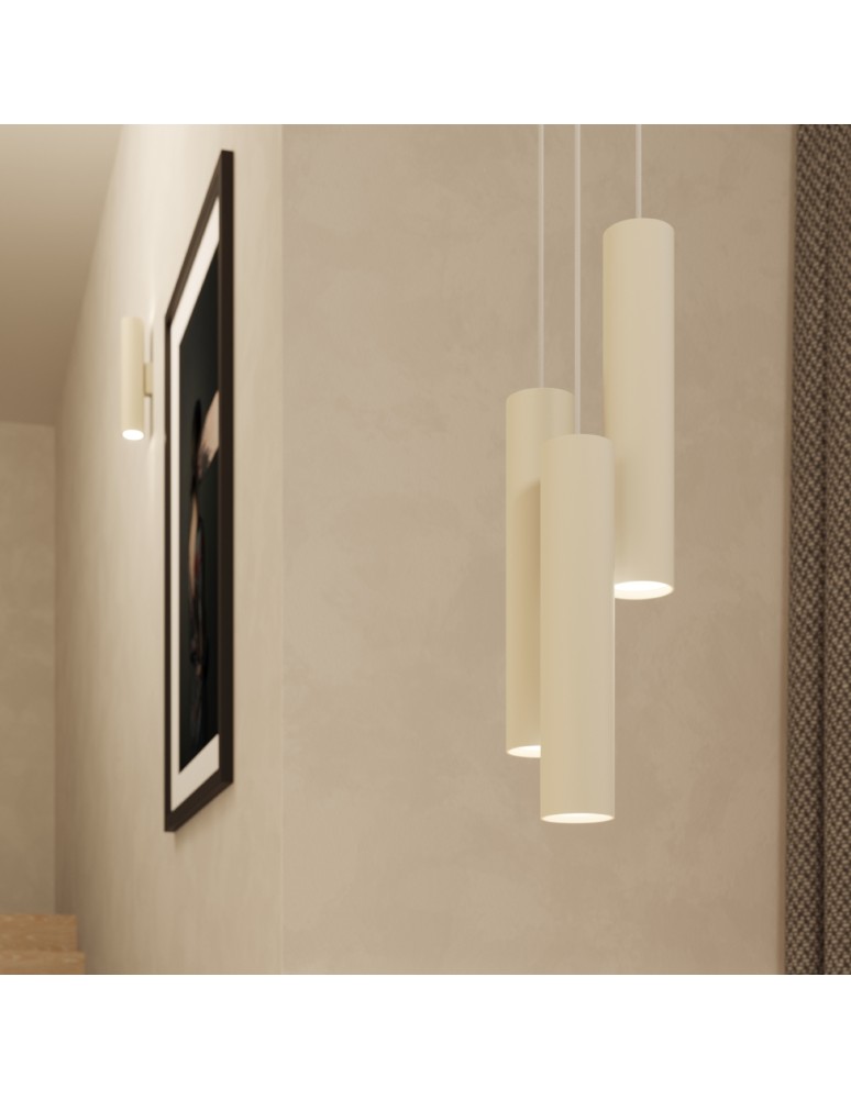 Pendant tube lamps - Sollux LAGOS 2 beige pendant lamp SL.1480 - product kolory-swiatla.pl 11
