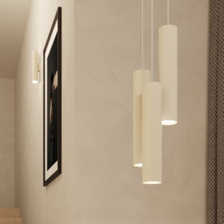 Sollux Lampa wisząca LAGOS 2 beżowa SL.1480