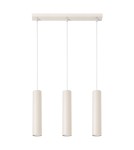 Pendant tube lamps - Sollux LAGOS 3L beige pendant lamp SL.1481 - product 1