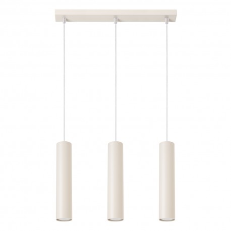 Sollux Lampa wisząca LAGOS 3L beżowa SL.1481