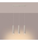 Pendant tube lamps - Sollux LAGOS 3L beige pendant lamp SL.1481 - product 3