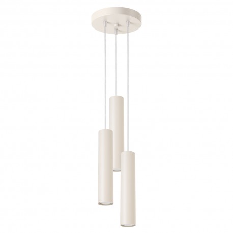 Sollux Lampa wisząca LAGOS 3P beżowa SL.1482